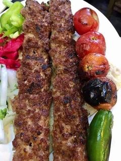 صورة لوصفة كباب عراقي مشوي