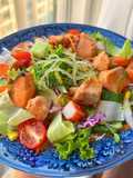 Salad Cá Hồi Rong Sụn