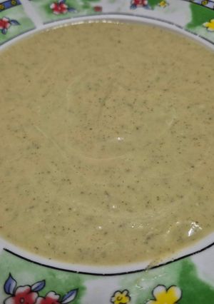 Una foto de Crema de Calabacín