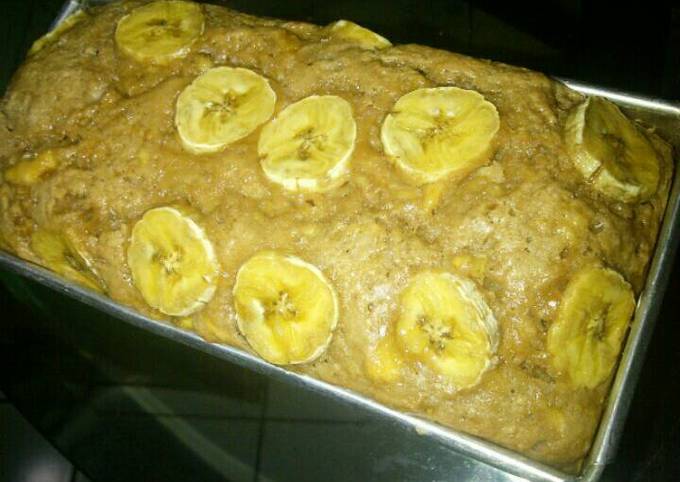 Banana cake with cheese No Mixer