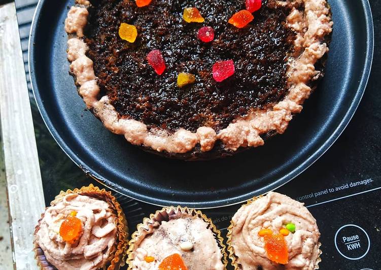 Steps to Prepare Super Quick Homemade Choco brownie cake