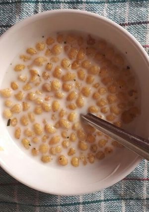 A picture of Boondi raita.