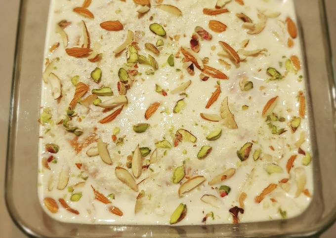 Recipe of Speedy Rabdi Cake