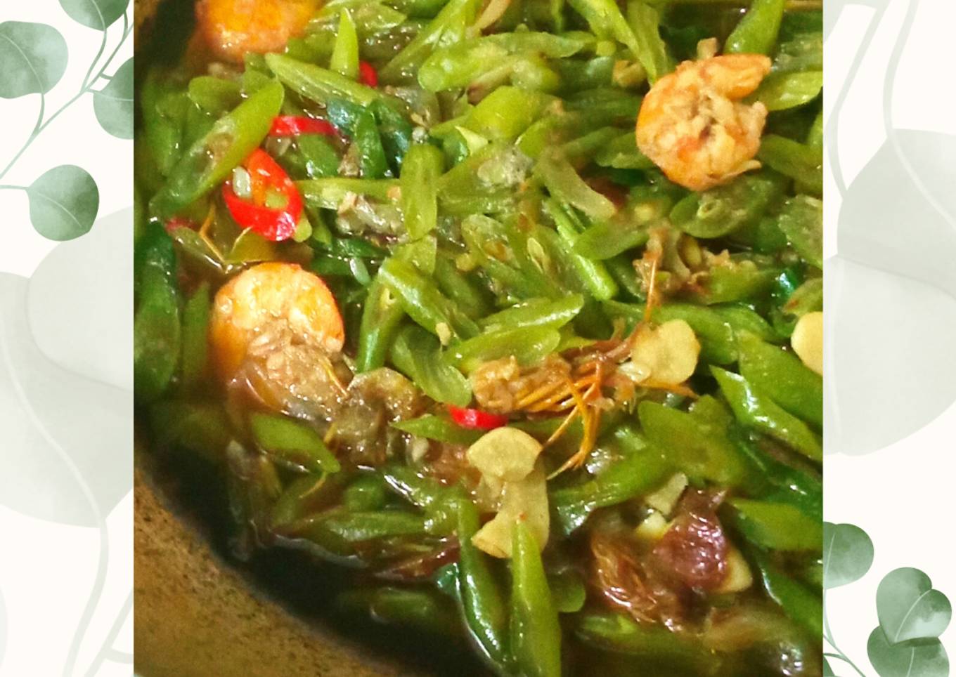 Tumis Buncis Udang