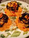 Eggplant and Tomato Bulgur Maqluba