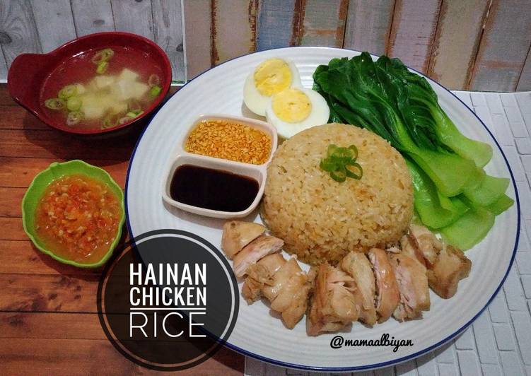 Resep 125. Hainan Chicken Rice yang Bikin Ngiler