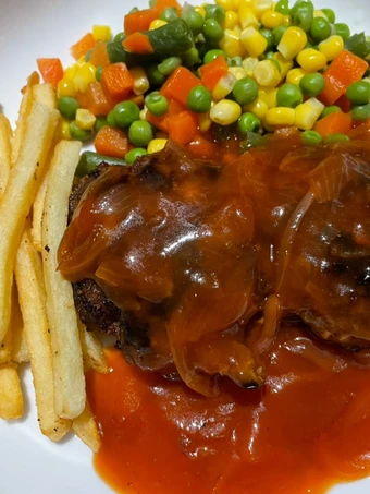Cara Gampang Menyiapkan Resep Bistik daging sapi cincang Anti Ribet, Menggugah Selera