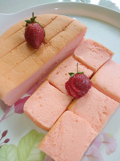 Foto resep Sponge Cake Strawberry 🍓