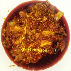 A picture of Smoked fish sauce.