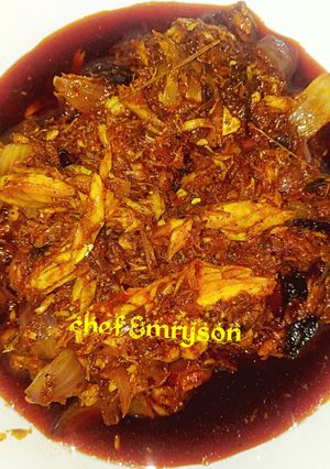 A picture of Smoked fish sauce.