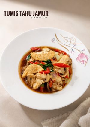 Foto resep Tumis Tahu Jamur