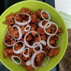A picture of Chicken Pakoda.