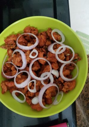 A picture of Chicken Pakoda.