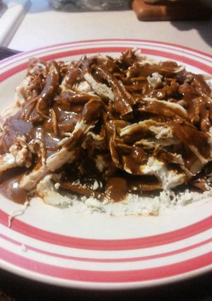 Una foto de Enchiladas de mole