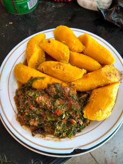 A picture of Groundnut sauce.