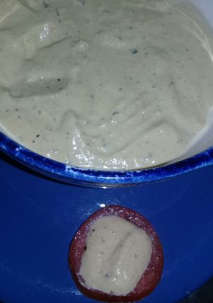 Una foto de Crema de verduras asadas