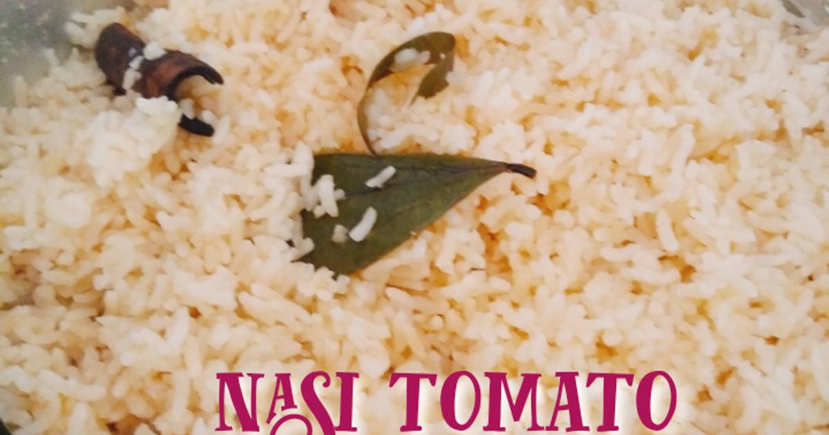 Resepi nasi tomato simple azie kitchen