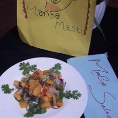 Mango salad (for diet) A picture of Mango salad (for diet).