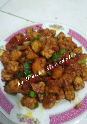 Foto resep Tempe asam manis