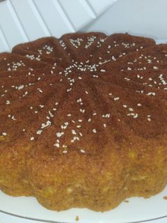 عکسی از دستور کیک کدو حلوایی