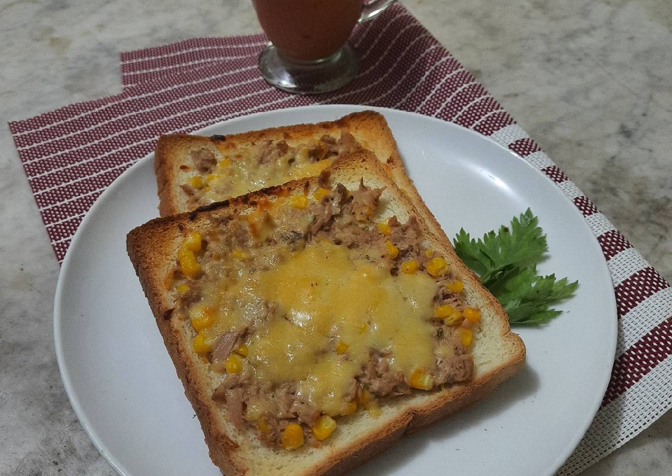 Cheese Tuna Toast