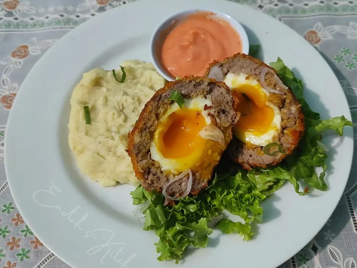 Cara Simple Membikin Resep  Scotch Egg yang Bisa Manjain Lidah, Enak Banget