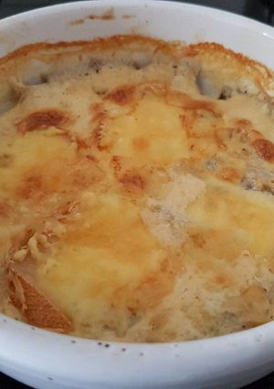 Une photo de Gratin de blettes