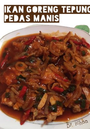 Foto resep Ikan goreng tepung pedas manis