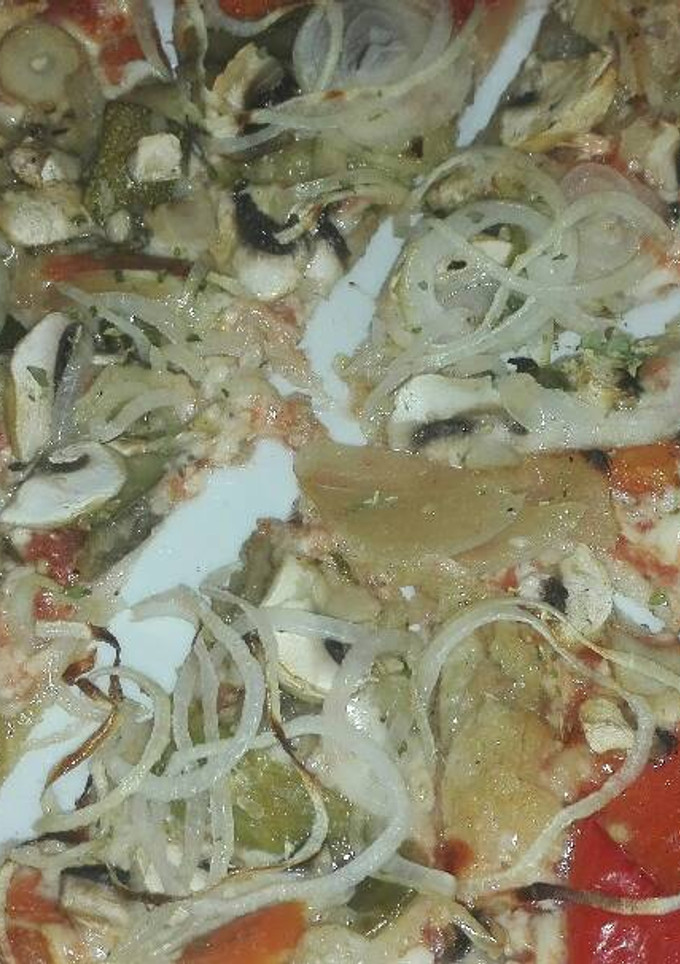 Una foto de 708. Pizza verduras