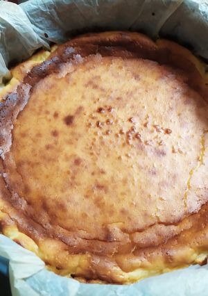 Una foto de Tarta de queso cremosa