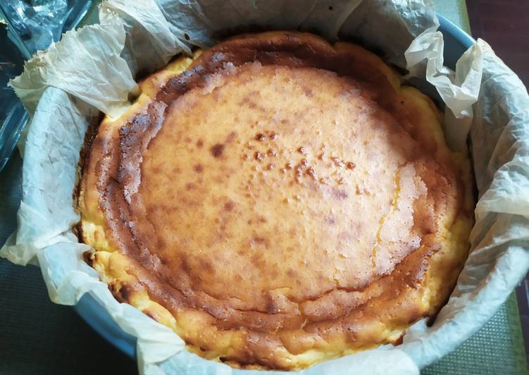 Tarta de queso cremosa