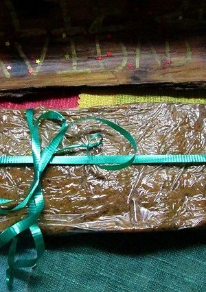 Foto principal de Turrón de calabaza dietético para una fecha especial