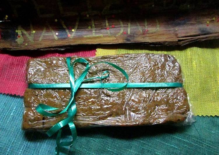 Turrón de calabaza dietético para una fecha especial