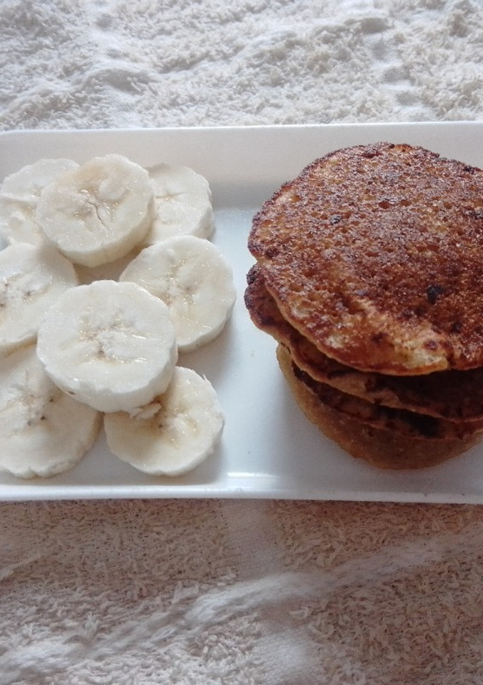 Una foto de Pancakes de manzana