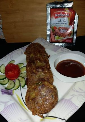 A picture of Allo k kabab.