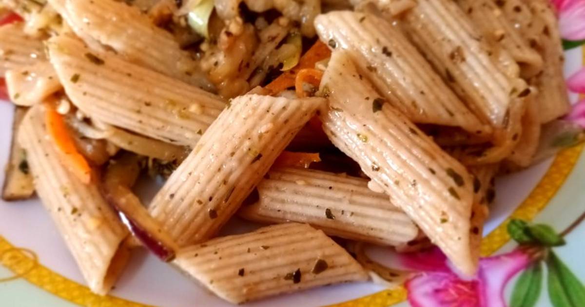 Spaghetti integral al pesto Receta de cristinarecetas- Cookpad