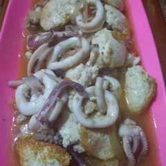 A picture of Cah Cumi Tofu.