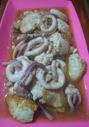 Foto resep Cah Cumi Tofu