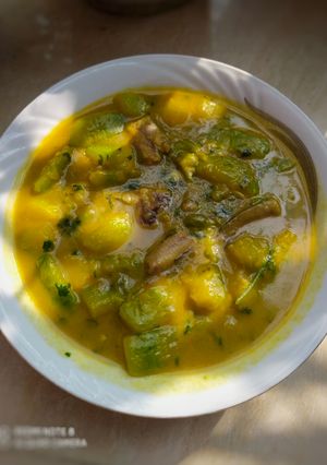কাঁচা মিষ্টি কুমড়া রেসিপির প্রধান ছবি