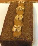Budín de avena, nueces y dulce de leche