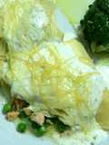 Crepes de salmón