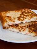 Smoked Trout Croque-Monsieur French Toast Style
