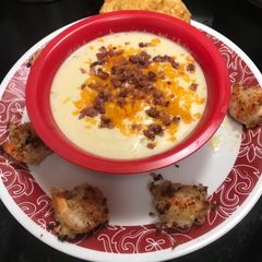 A picture of Shrimp chowder.