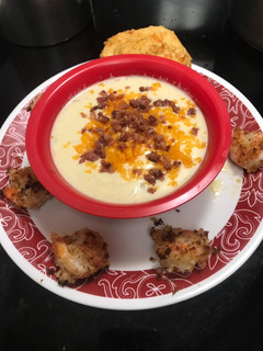 A picture of Shrimp chowder.