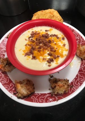 A picture of Shrimp chowder.