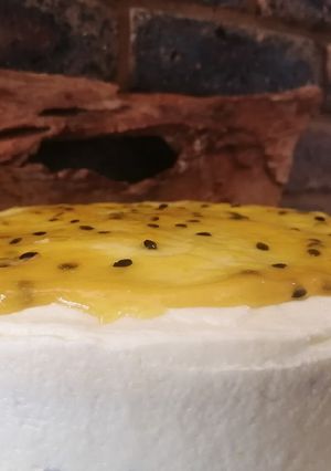A picture of Passion Fruit Cake.