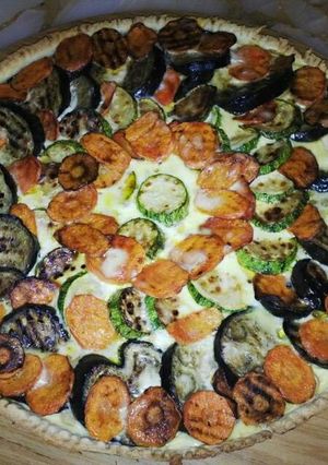 Una foto de Quiche de vegetales