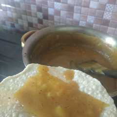 A picture of Opak+kuah sate padang.