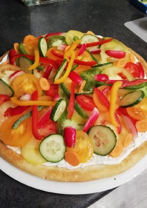 Une photo de Tarte folle printanière