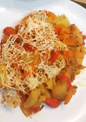 Une photo de Poêlé de Potirons, Carottes &Patates